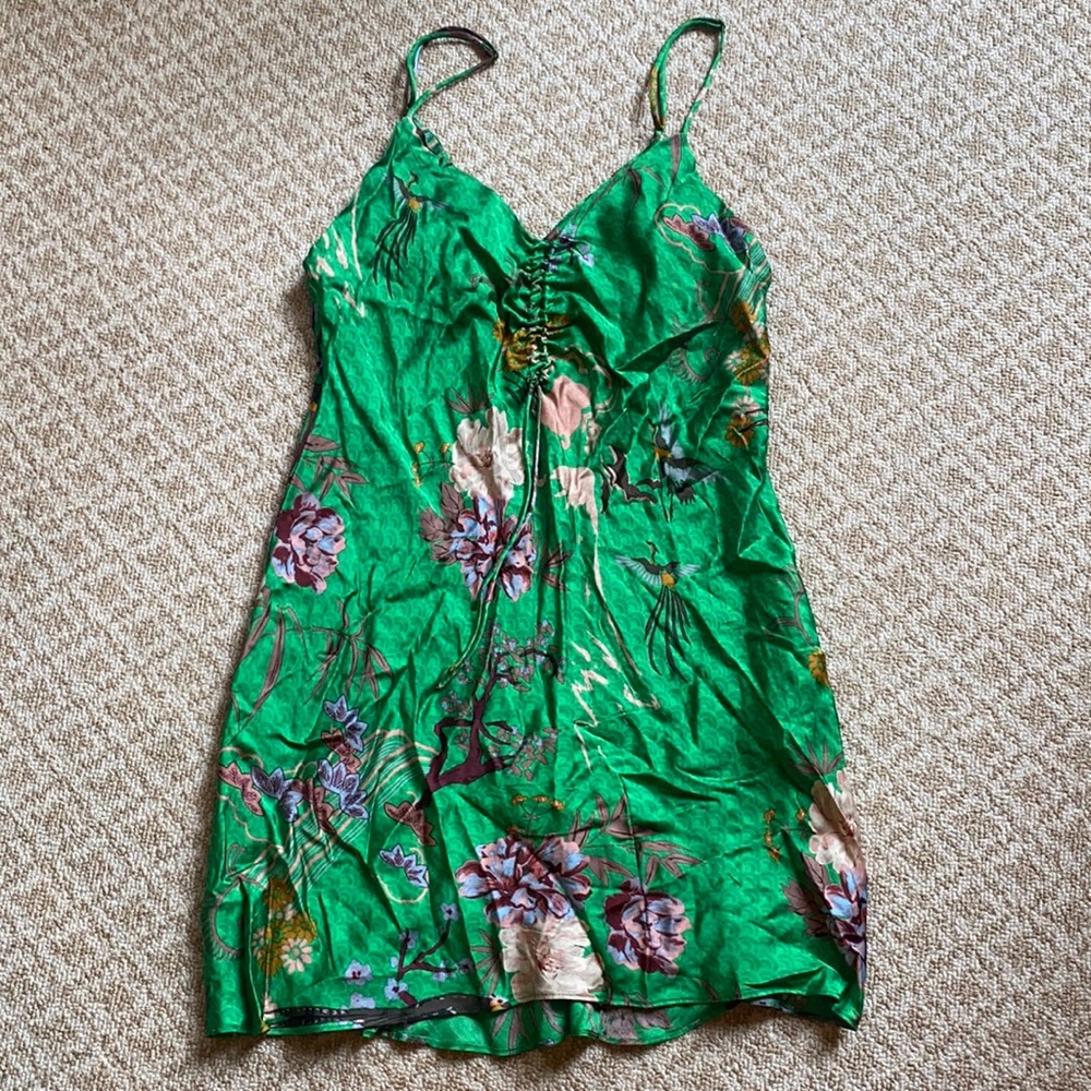 Mini Silk Dress